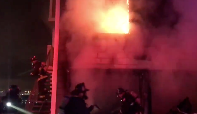 3 adults, 2 children displaced in Bayview fire