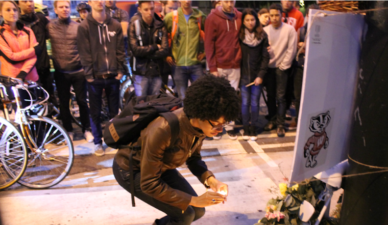 Scenes From Last Night's Memorial Ride For 2 Cyclists Killed In Hit-And-Runs