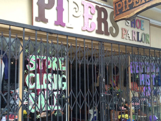 Piper's Shoe Parlor Set To Close This Month