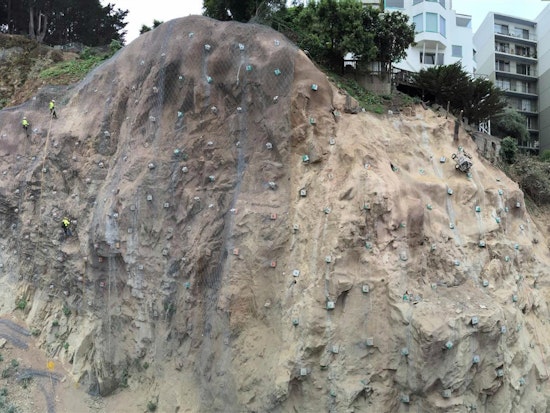 Construction Worker Rescued After Falling From Cliff Near Coit Tower [Updated]