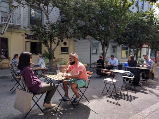 Public Plaza Pops Up Outside South Park As Renovations Continue