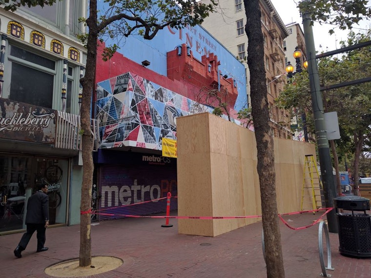 Demolition Kicks Off At 6th & Market's Former Market Street Cinema