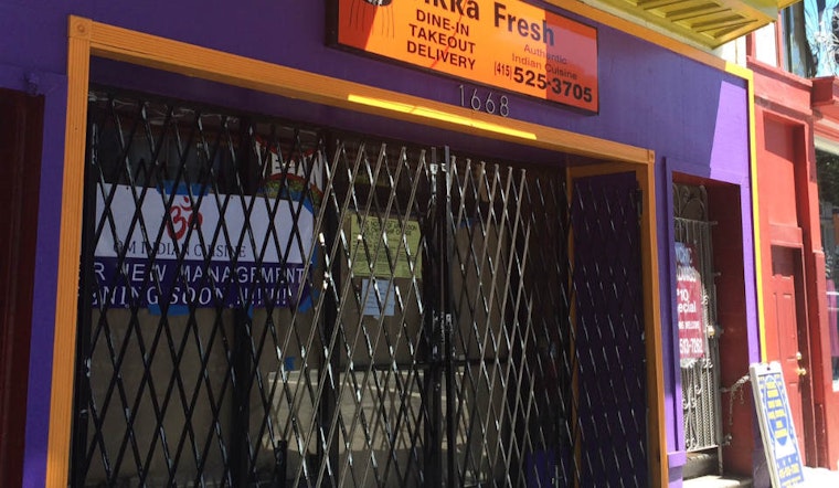 Yet Another Change Of Hands For Indian Restaurant At 1668 Haight St.