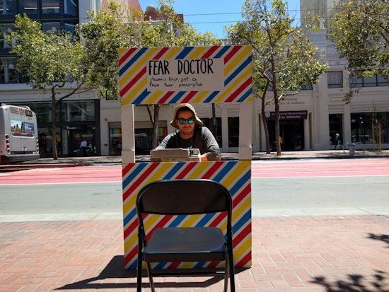 Stop By Market Street's 'Fear Doctor' To Trade In Your Worries