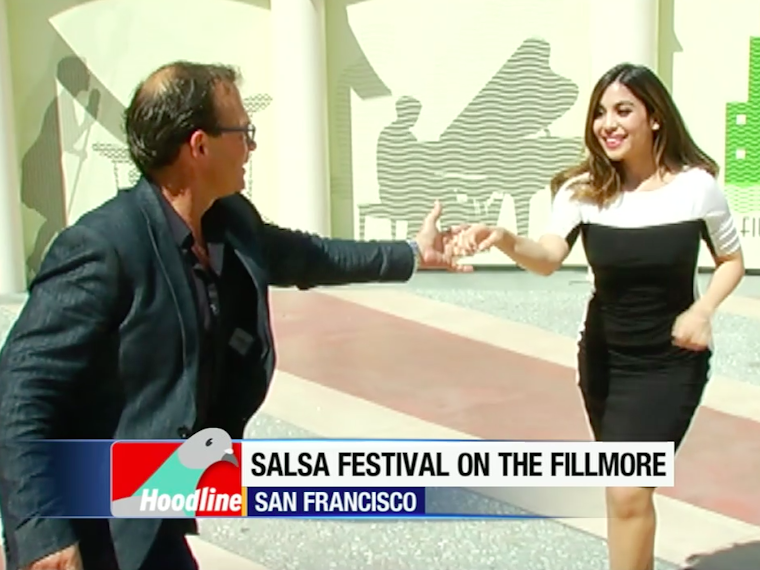 This Week's ABC7/Hoodline Events Segment: Salsa Festival, Bluth-Inspired Art