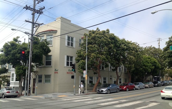 Cole Valley's Carl Hotel Building Hits Market For $5.6M