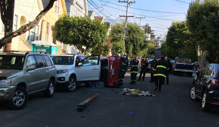 3 Injured In Glen Park Vehicle Rollover