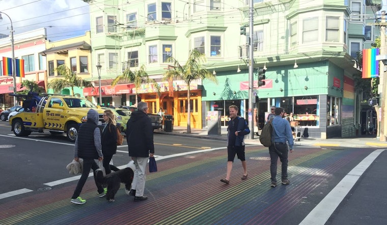 After Delays, Castro's Rainbow Crosswalks To Be Replaced In September
