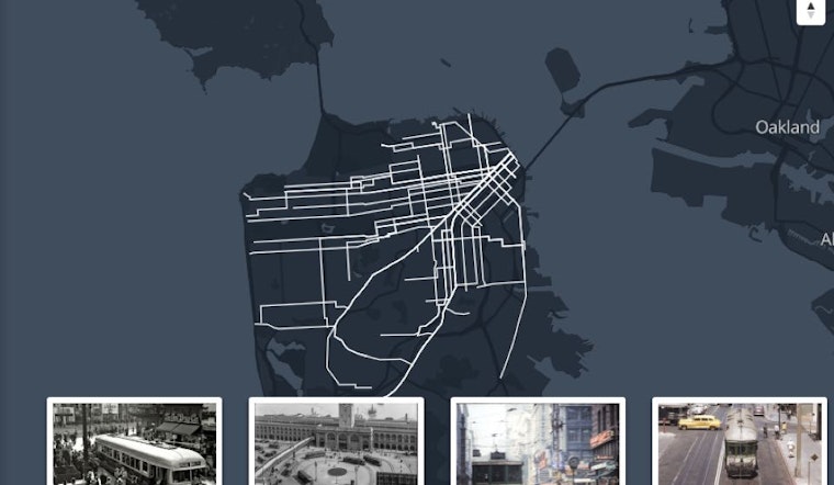 New Interactive Map Shows Historic Streetcar Routes Of San Francisco's Past