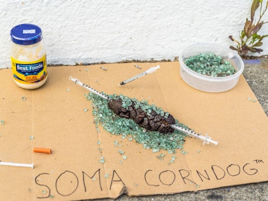 Local Artist Turns SoMa Feces, Syringes Into 'Mouthwatering' Art