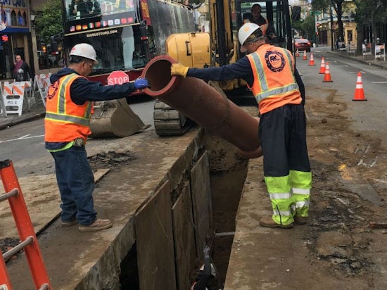 Another gas line rupture shuts down Haight Street block
