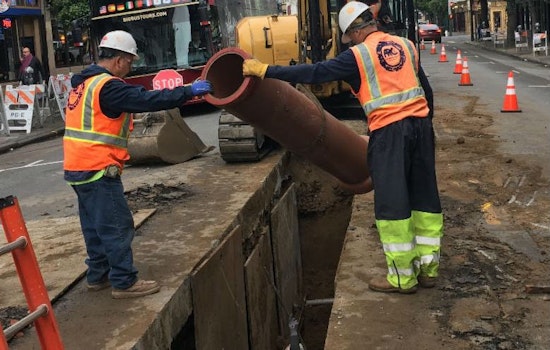 Another gas line rupture shuts down Haight Street block