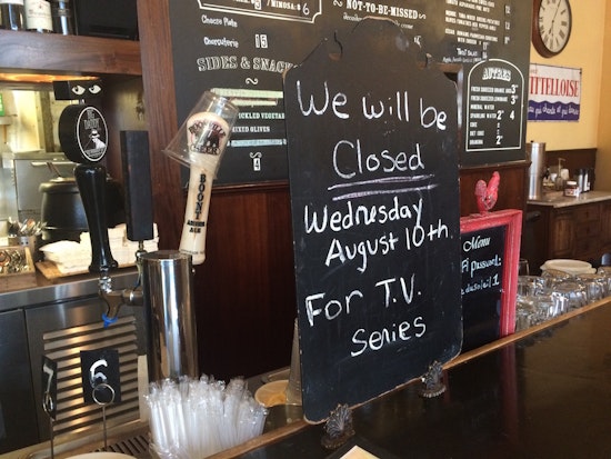FYI: Cafe Du Soleil Closed Today For 'Girlboss' Shoot