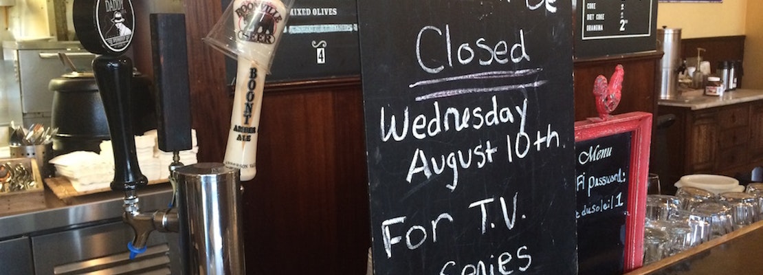 FYI: Cafe Du Soleil Closed Today For 'Girlboss' Shoot