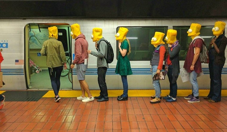 'Bart On BART': Keeping SF Weird, One Simpsons Mask At A Time