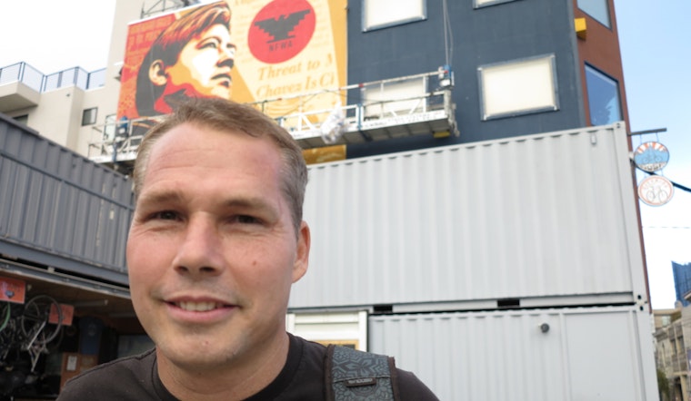 Renowned Street Artist Shepard Fairey Talks Activism, New Hayes Valley Mural