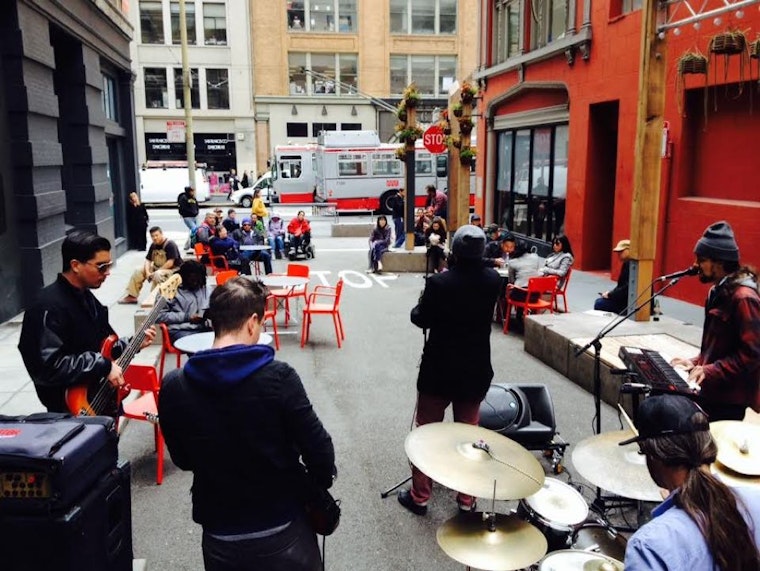 Annie Street Plaza To Reopen To Evening Traffic; Daytime Lounging, Events To Continue—For Now