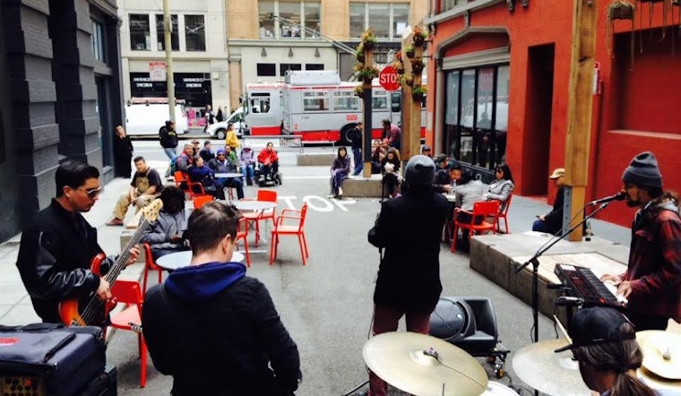 Annie Street Plaza To Reopen To Evening Traffic; Daytime Lounging, Events To Continue—For Now