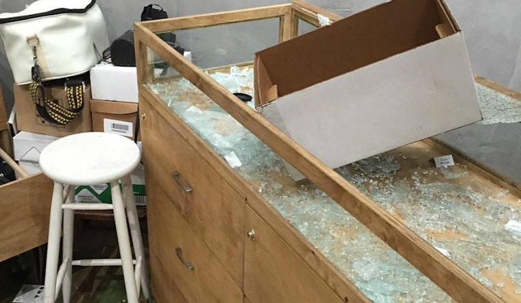 Smash-And-Grab Burglary Hits Glass Key Photo [Updated]