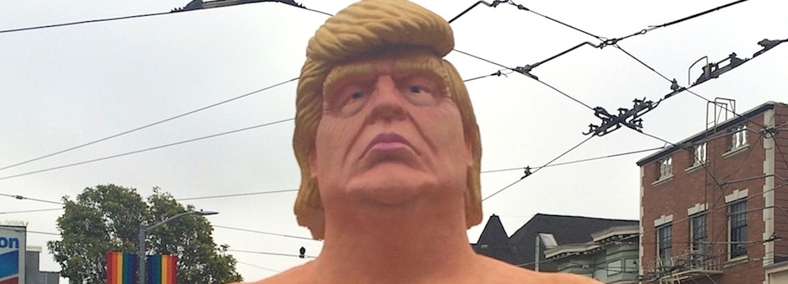 Donald Trump Statue, 'The Emperor Has No Balls,' Appears In The Castro [NSFW]