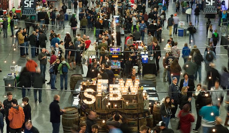 SF weekend: Beer Week kicks off, Flower Market Fair, Super Bowl: Men in Tights
