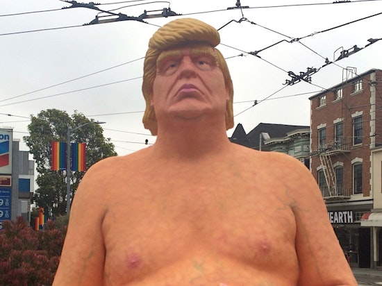 Naked Trump Statue Removed From The Castro; May Find New Home In Union Square
