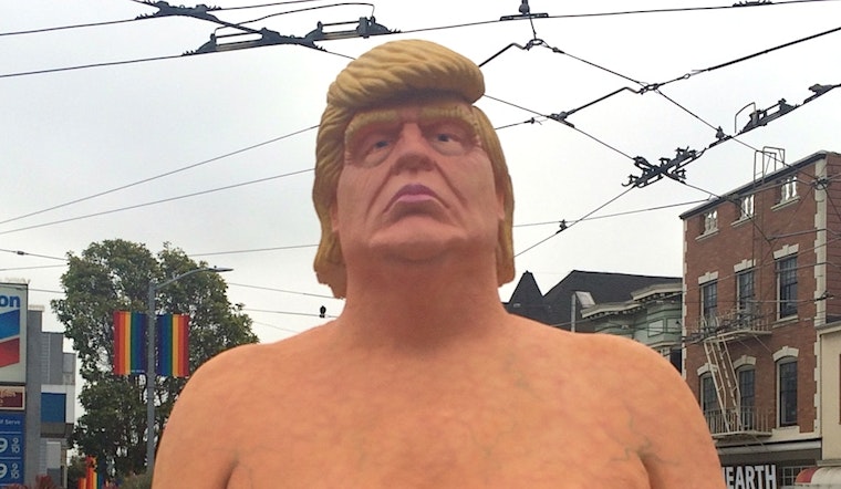 Naked Trump Statue Removed From The Castro; May Find New Home In Union Square