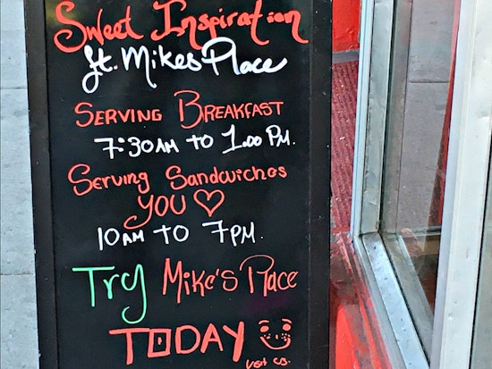Sweet Inspiration's Sandwich Compromise: 'Mike's Place,' Not 'Ike's Place'