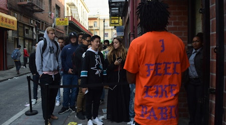 Scenes From This Weekend's Kanye West Pop-Up Store In Chinatown
