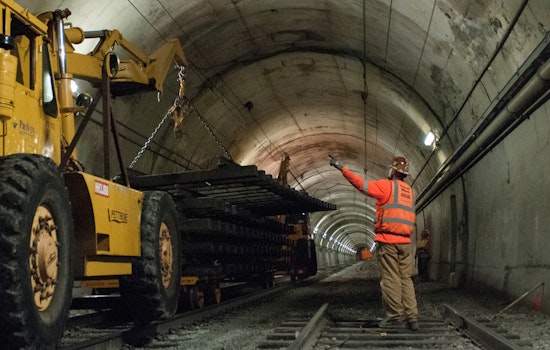 Sunset Tunnel's Seismic Retrofit To Resume Next Month