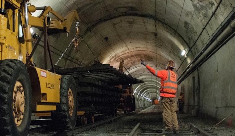 Sunset Tunnel's Seismic Retrofit To Resume Next Month