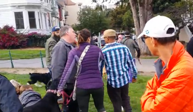 Video: Man Kicks Dog In Aggressive Duboce Park Confrontation