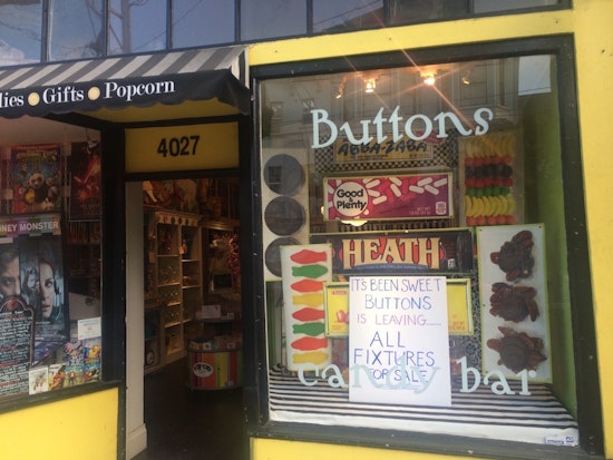 Noe Valley's Buttons Candy Bar Closing; Video Wave To Remain