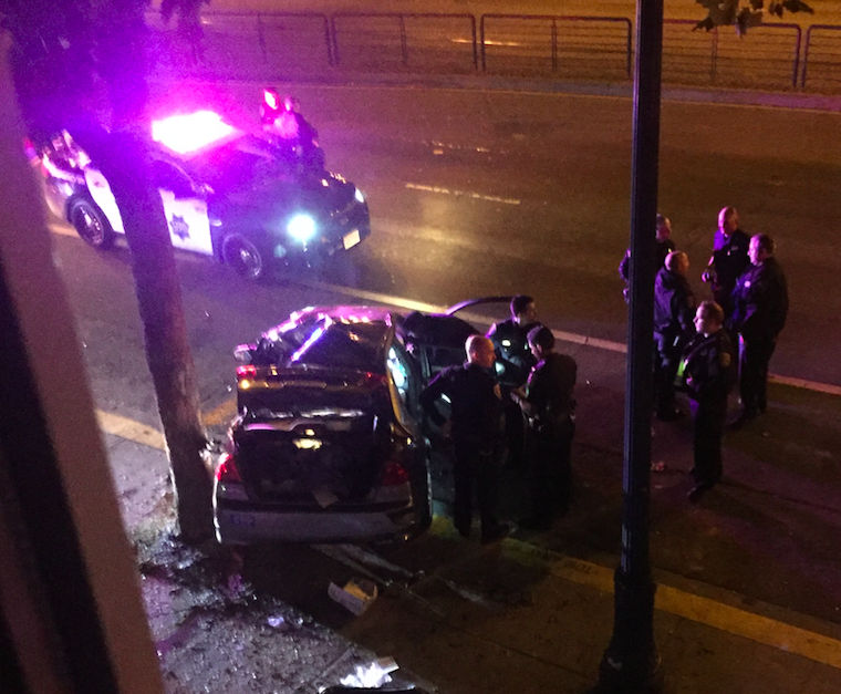 Outer Richmond Carjacking Leads To Police Chase, Vehicle Crash In SoMa