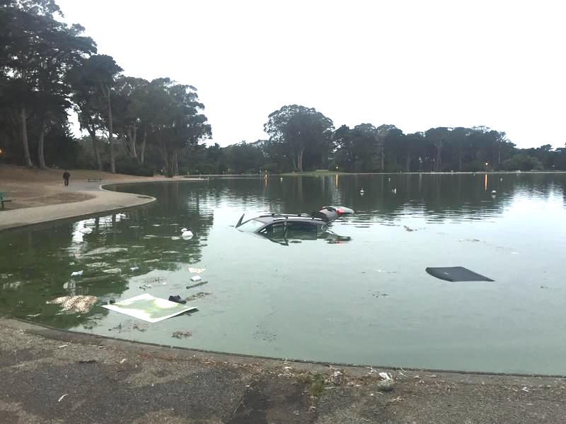 Man Rescued After Driving Car Into Golden Gate Park's Spreckels Lake