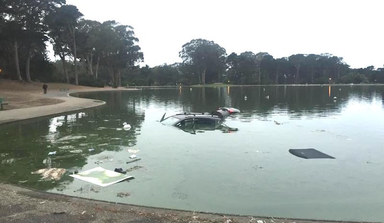 Man Rescued After Driving Car Into Golden Gate Park's Spreckels Lake [Updated]