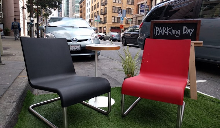 Downtown Businesses Take To The Streets To Celebrate PARK(ing) Day