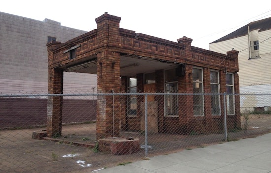 Future Uncertain For 16th & Irving's Antique Gas Station, Now Back On The Block For $1.6M