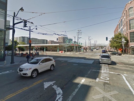 Pedestrian Taken To Hospital After Being Trapped Under Vehicle At 4th & Townsend [Updated]
