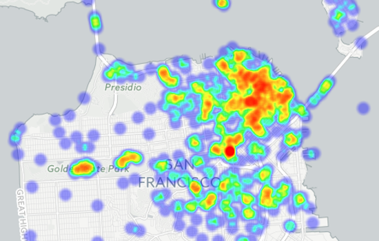 See SF's Top Film Locations, Heatmapped