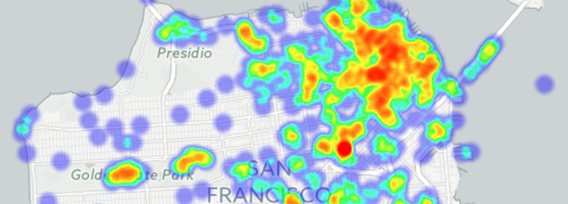 See SF's Top Film Locations, Heatmapped