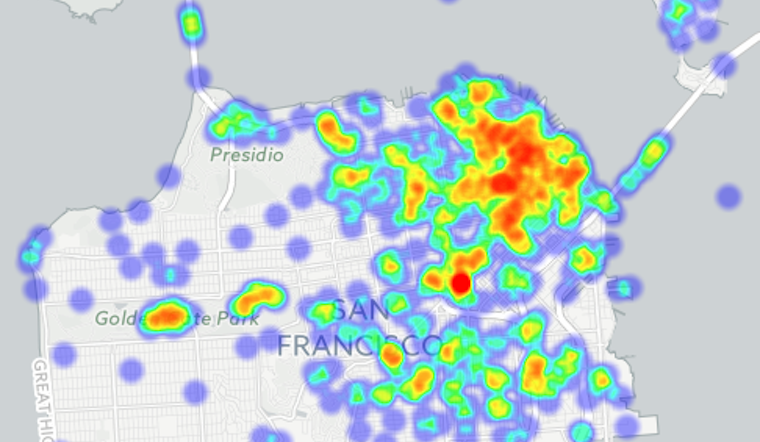 See SF's Top Film Locations, Heatmapped