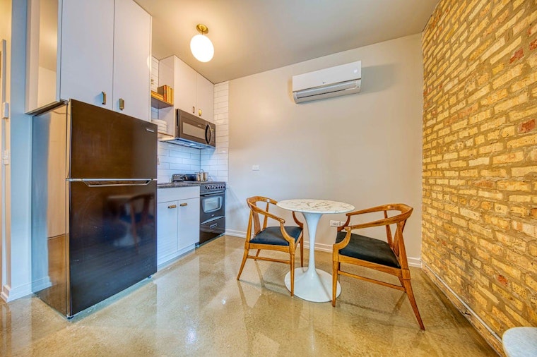 What does $1,100 rent you in Logan Square, today?