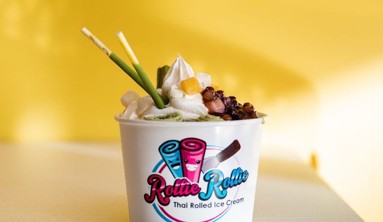 Rollie Rollie makes Clovis debut, with Thai-style rolled ice cream and more