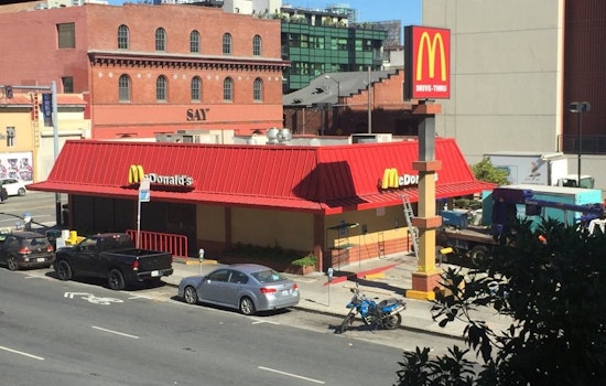 3rd & Townsend McDonald's Goes Dark In Preparation For Demolition