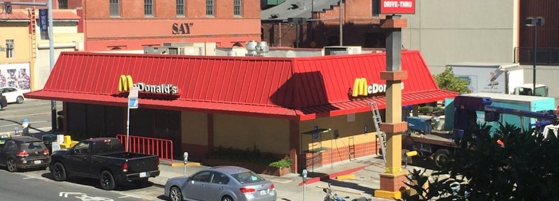 3rd & Townsend McDonald's Goes Dark In Preparation For Demolition