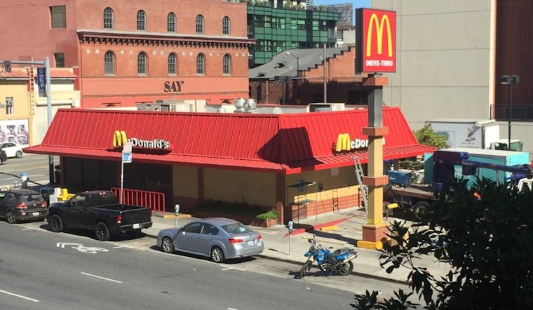 3rd & Townsend McDonald's Goes Dark In Preparation For Demolition