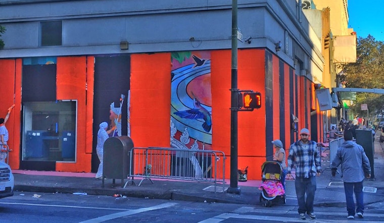 Hummingbird Mural's Removal Marks Upcoming Changes At Golden Gate & Hyde