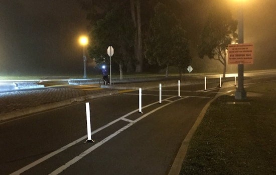 Golden Gate Park's Guerrilla Bike Lane Posts To Become Official In Activist Win