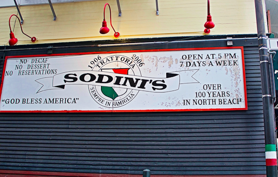 Sodini’s Green Valley Restaurant Celebrates 110th Year In North Beach